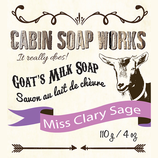 Miss Clary Sage Goats Milk Soap