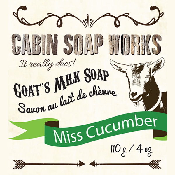 Miss Cucumber Goats Milk Soap