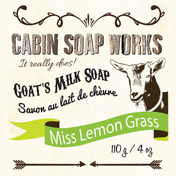 Miss Lemon Grass Goats Milk Soap