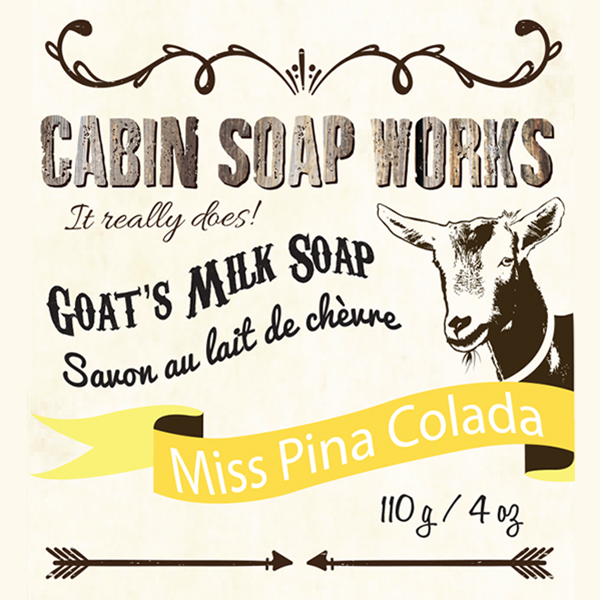 Miss Pina Colada Goats Milk Soap
