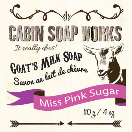 Miss Pink Sugar Goats Milk Soap