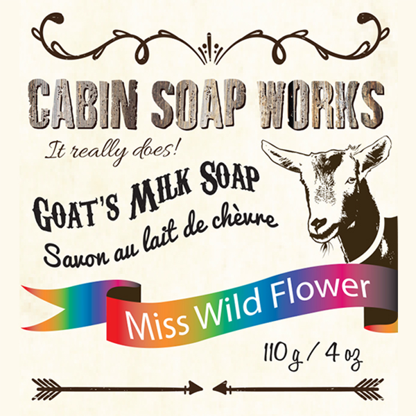 Miss Wild Flower Goats Milk Soap