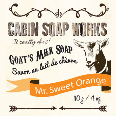 Miss Sweet Orange Goats Milk Soap